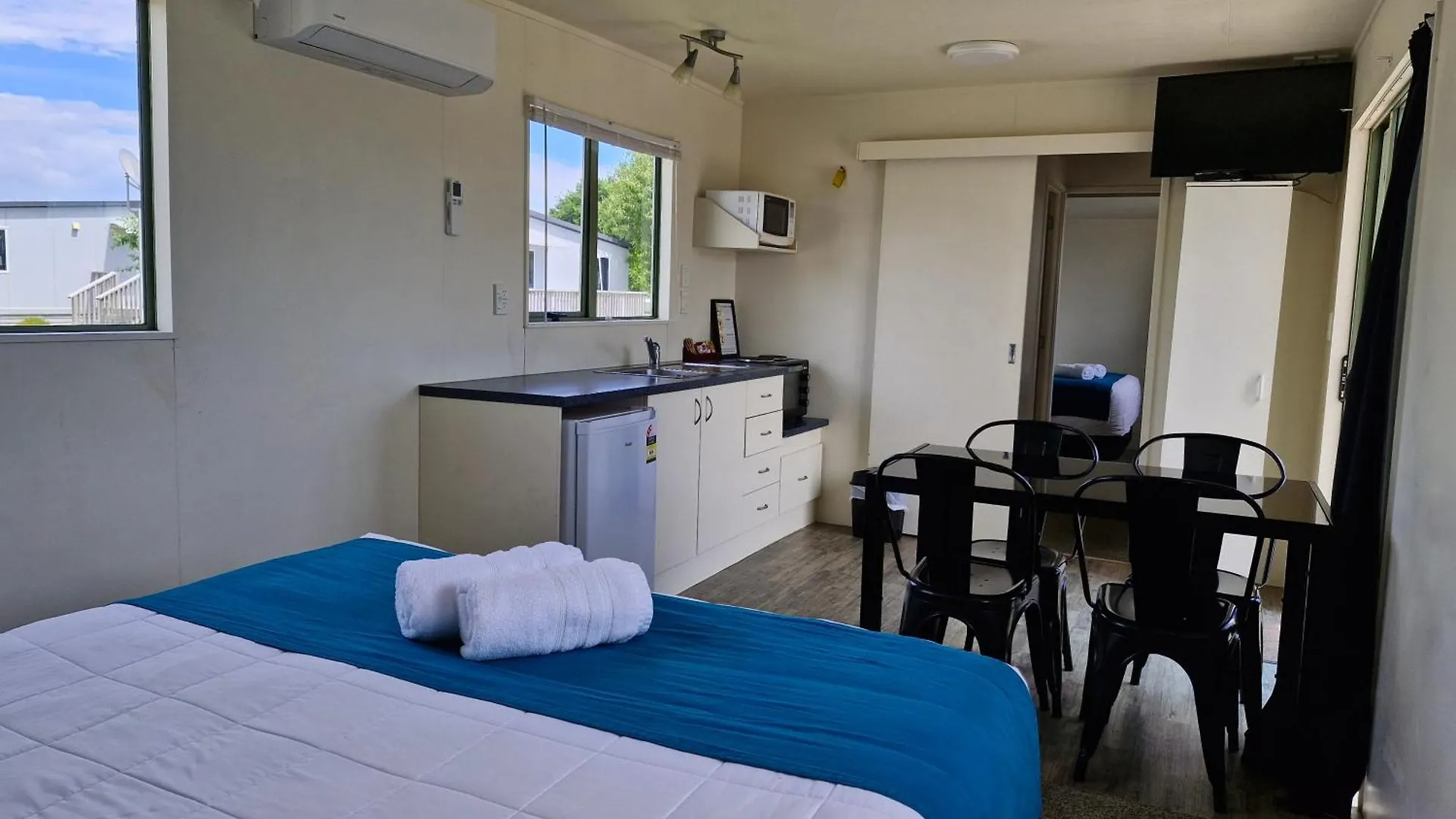 **  Riverside Whakatane Holiday Park Nový Zéland